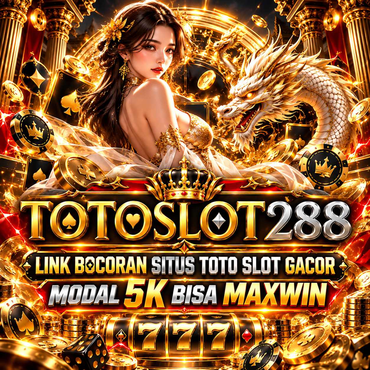 TOTOSLOT288: Link Bocoran Situs Toto Slot Gacor Modal 5k Bisa Maxwin